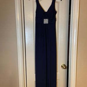 En Focus Studio Navy Evening Dress 4